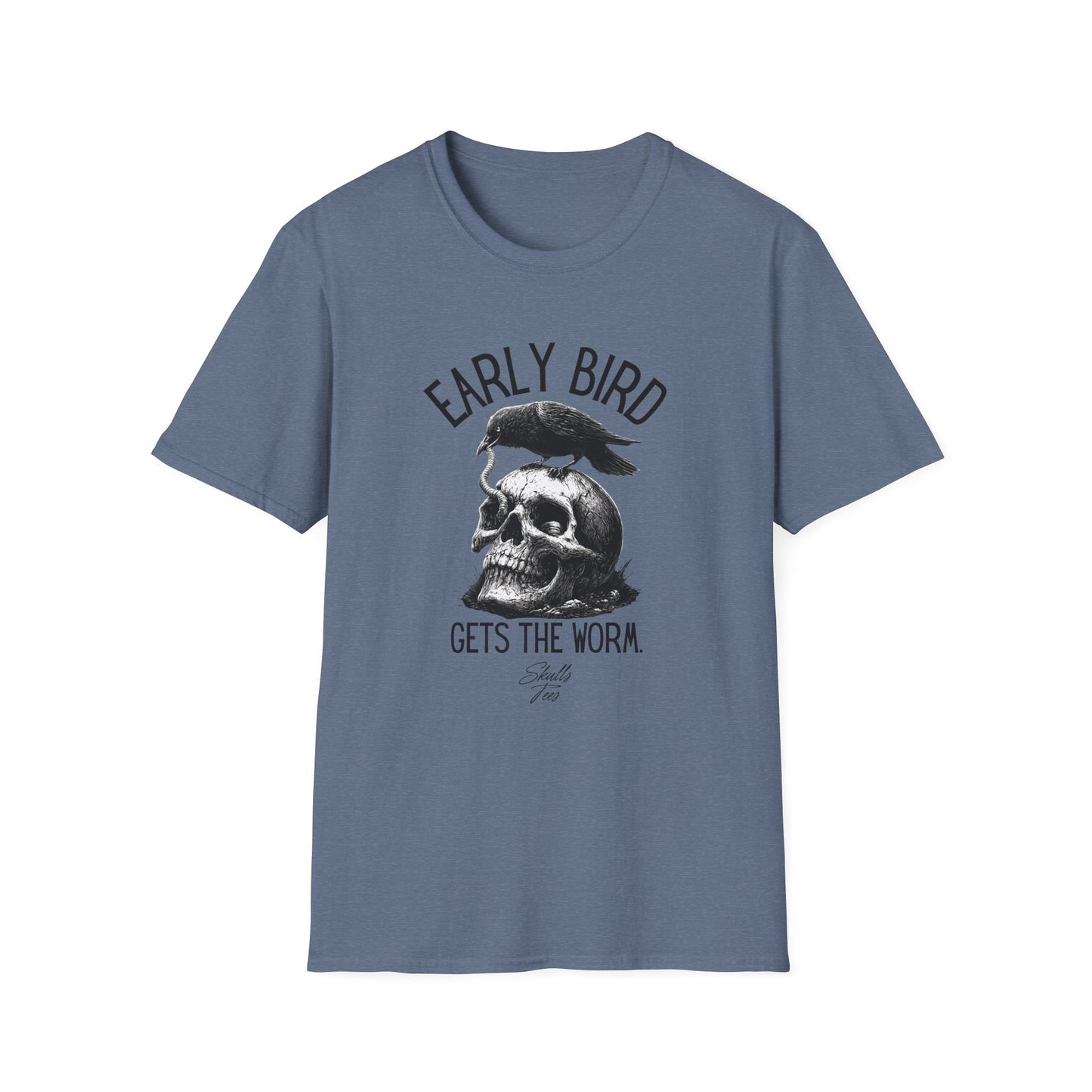 Early Bird Skull T-Shirt