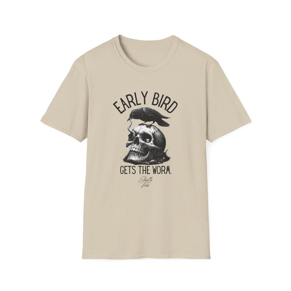 Early Bird Skull T-Shirt