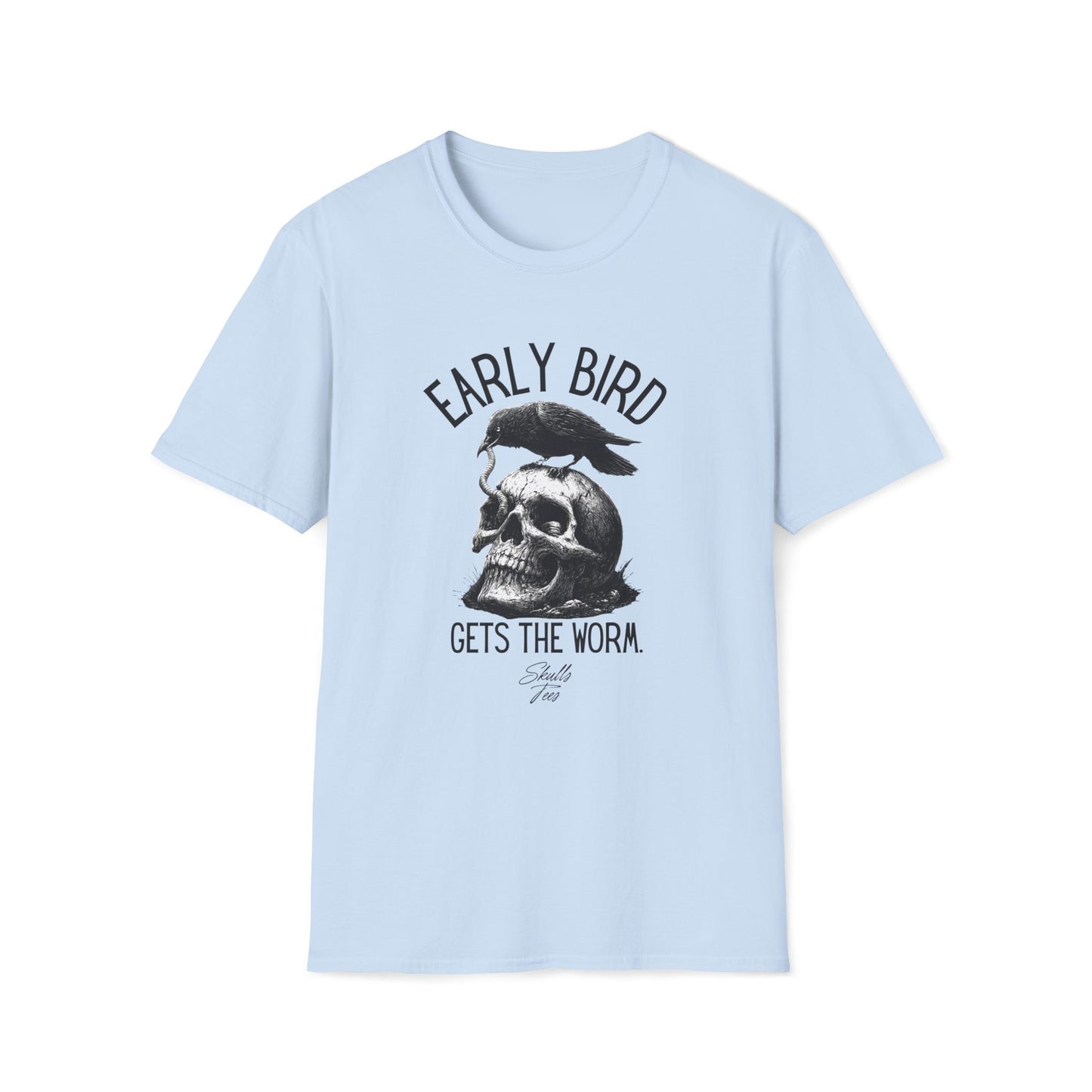 Early Bird Skull T-Shirt