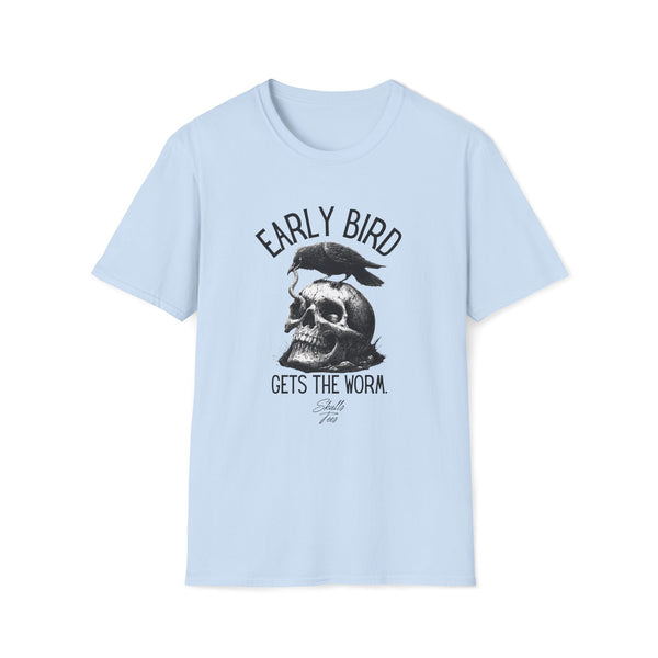 Early Bird Skull T-Shirt