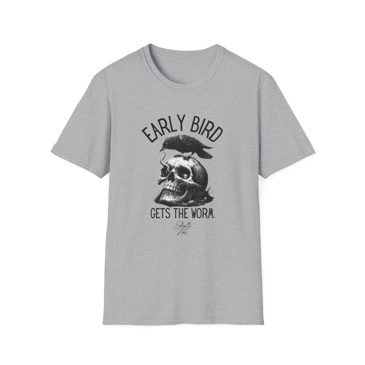 Early Bird Skull T-Shirt