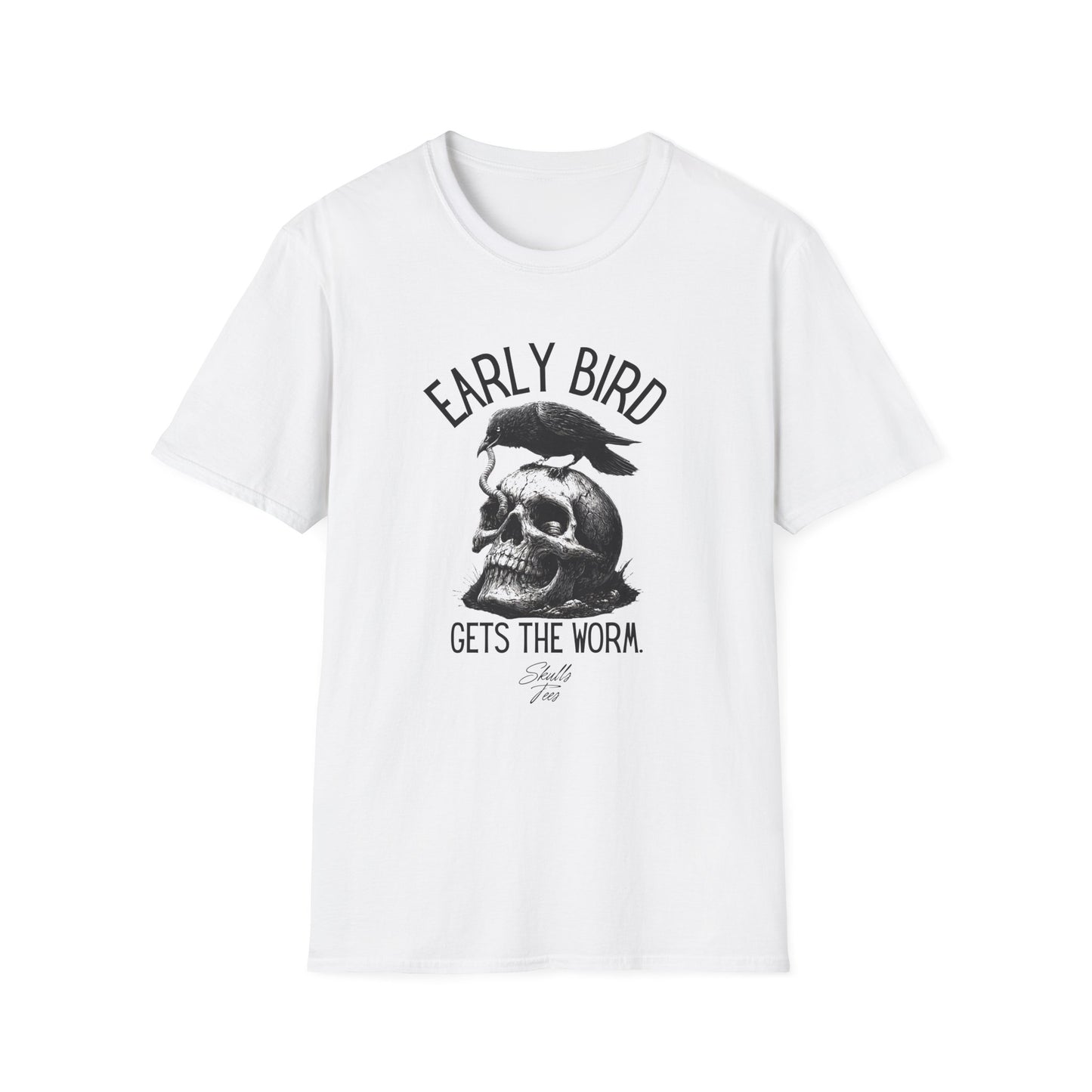 Early Bird Skull T-Shirt