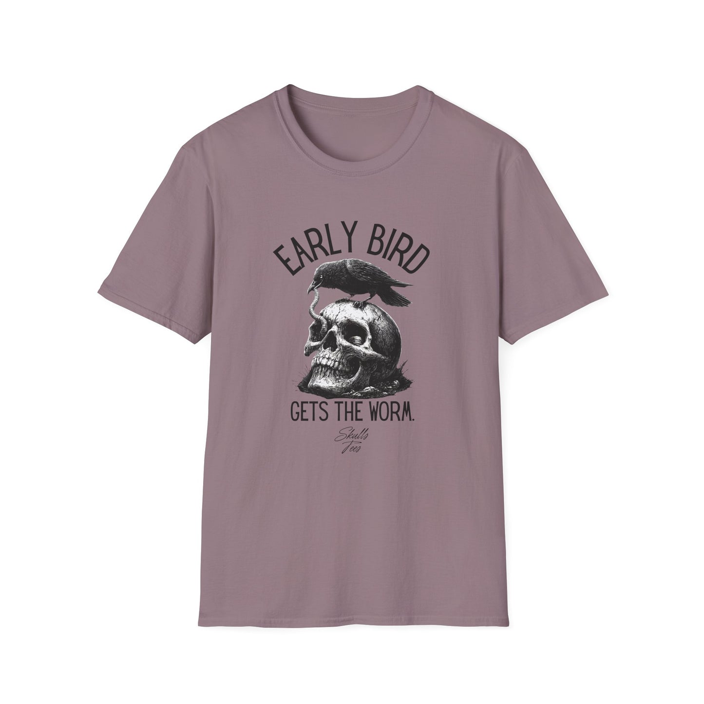 Early Bird Skull T-Shirt