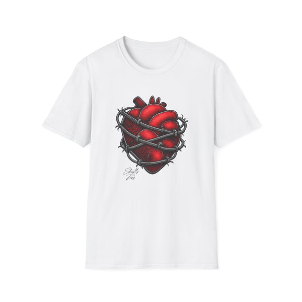 Barbed Wire Heart T-Shirt