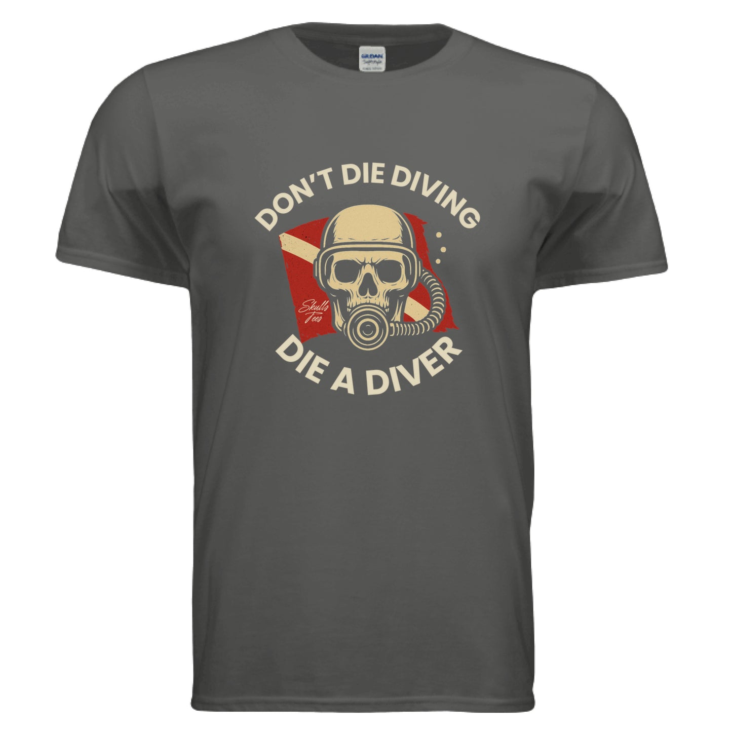 Die a Diver Scuba Graphic Tee
