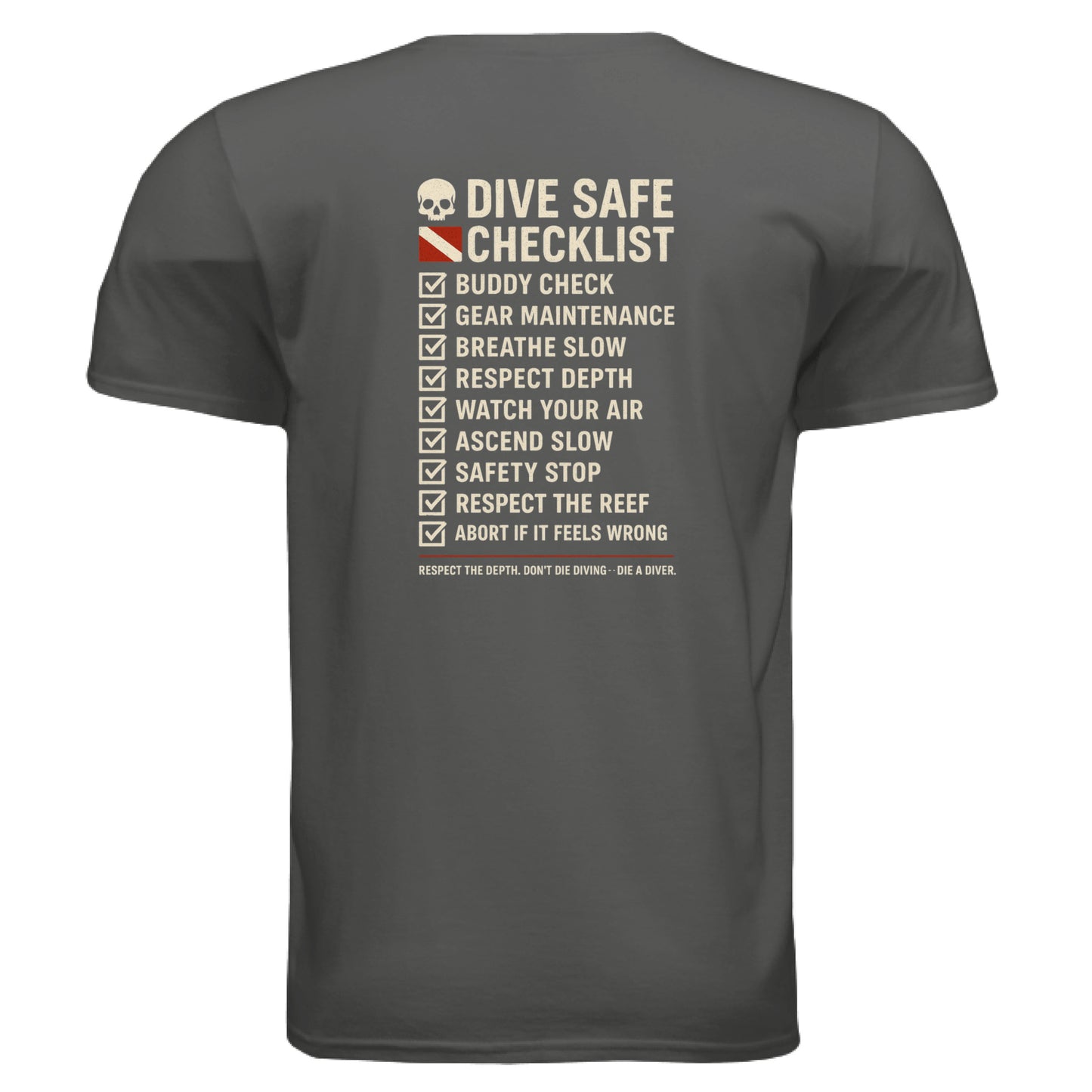 Die a Diver Scuba Graphic Tee