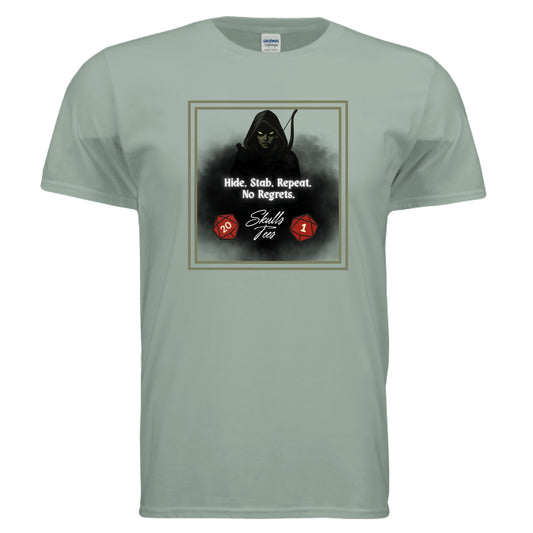  Rogue RPG stealth class graphic tee
