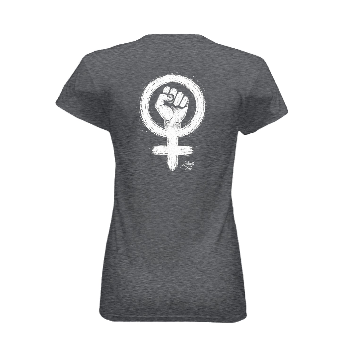 Badass woman empowerment graphic tee with bold contrast
