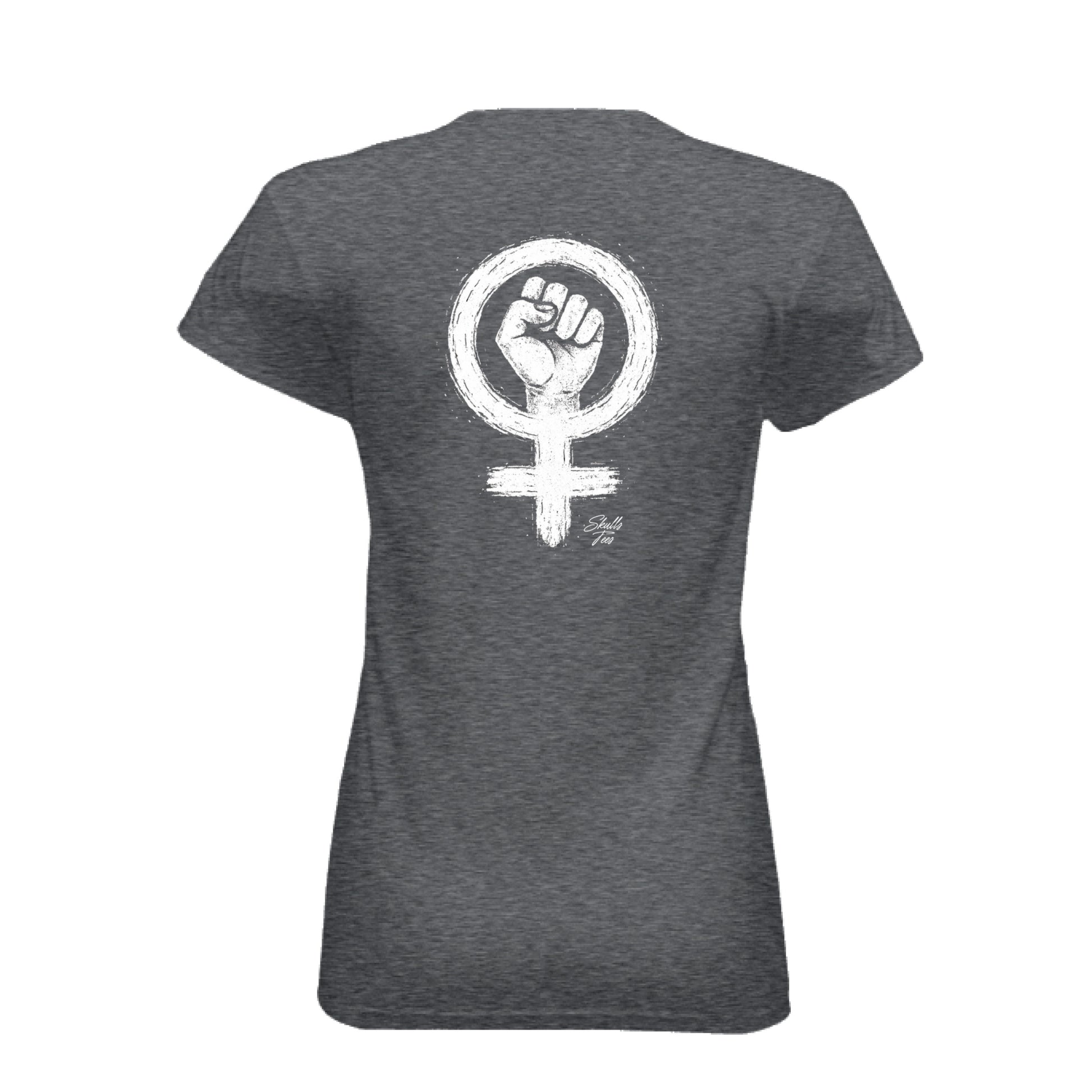 Badass woman empowerment graphic tee with bold contrast
