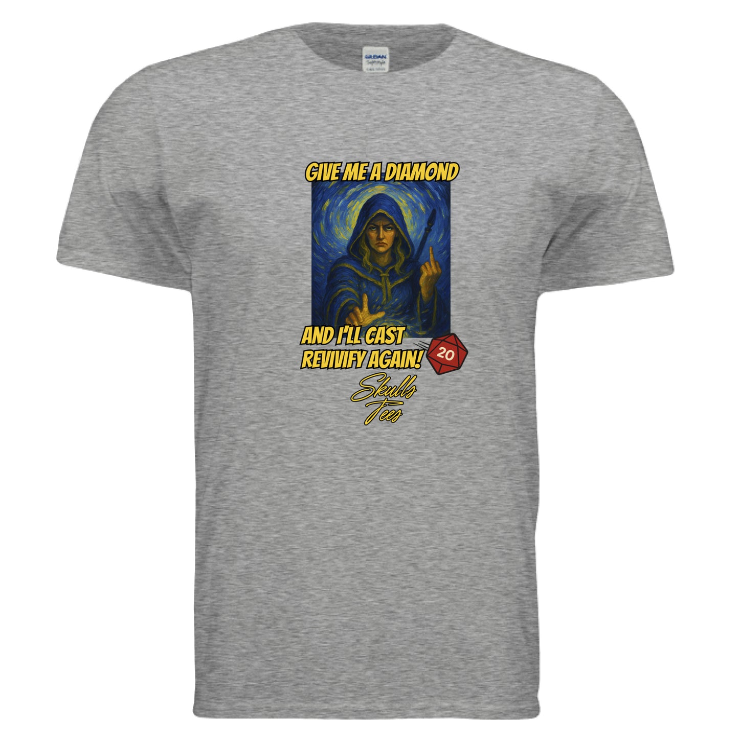 Cleric RPG Class Graphic Tee
