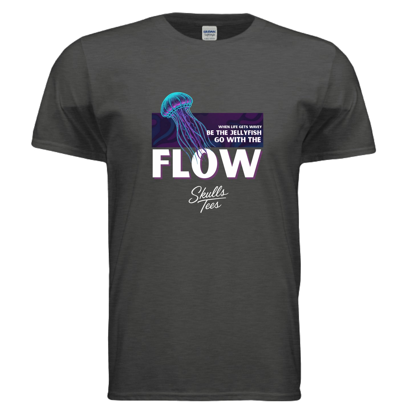Ocean flow inspirational graphic tee
