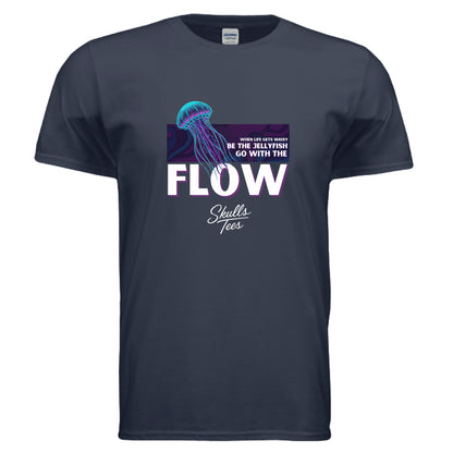 Ocean flow inspirational graphic tee
