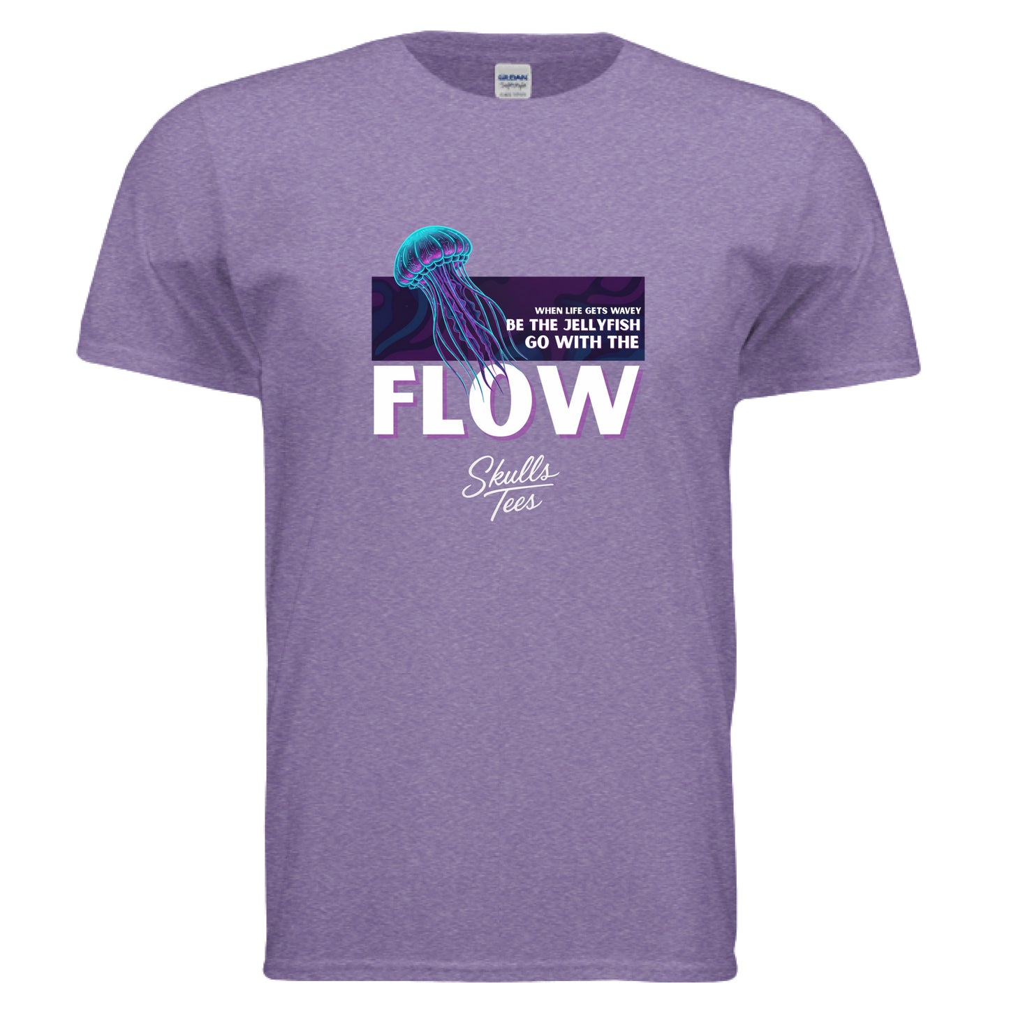 Ocean flow inspirational graphic tee
