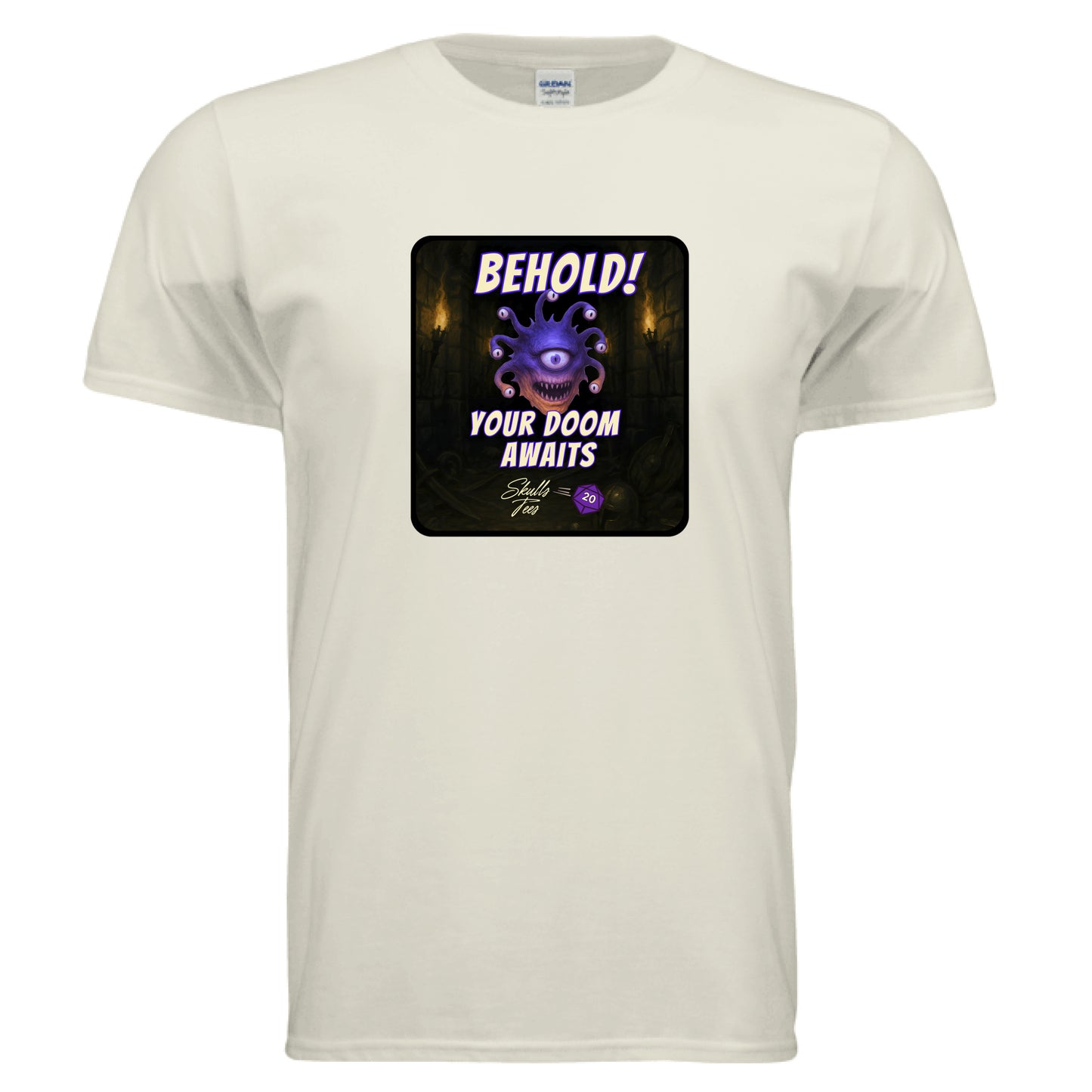 RPG Beholder Graphic Tee Natural