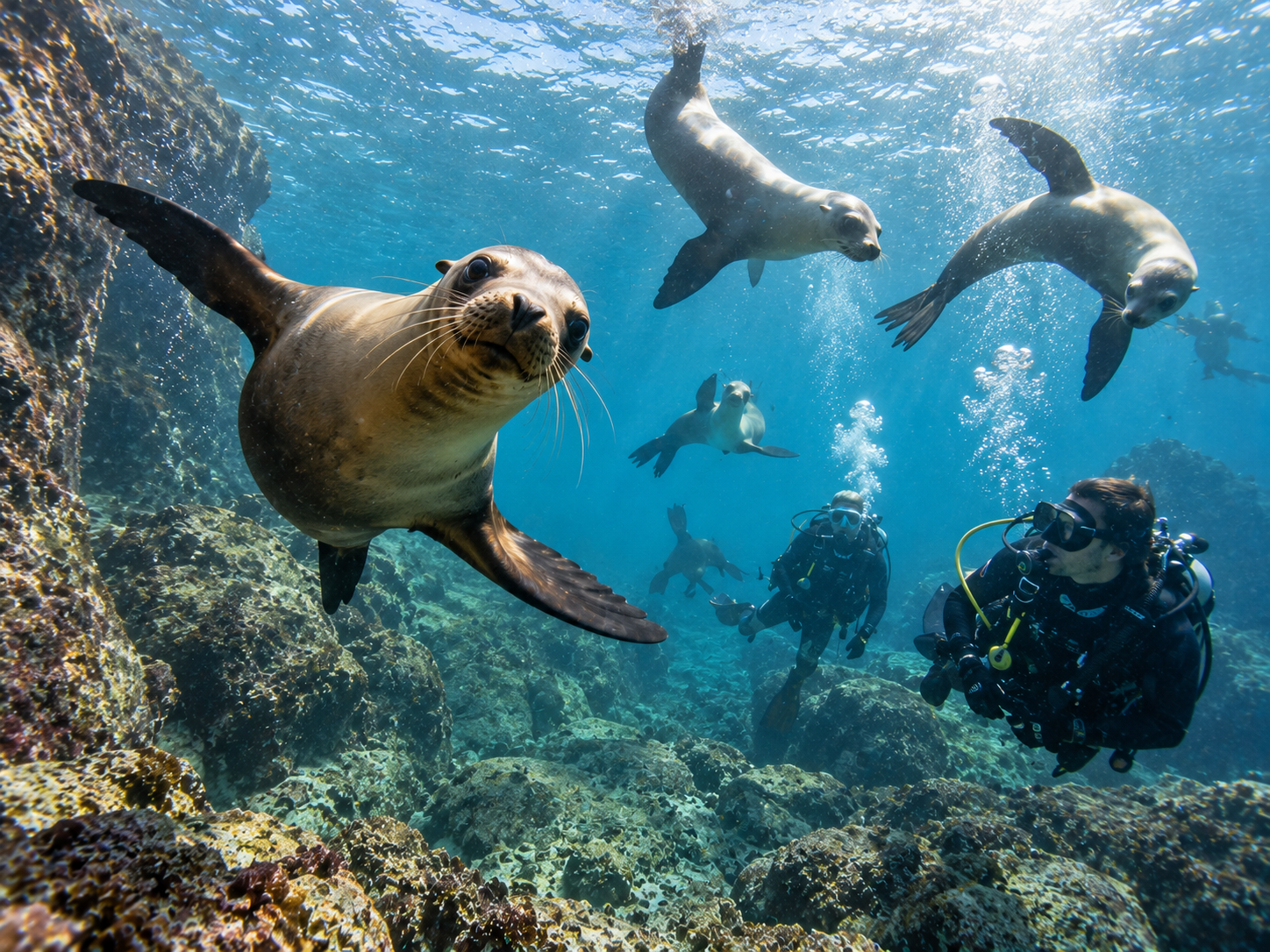 Sea lion encounter inspiration